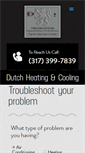 Mobile Screenshot of dutchheatingandcooling.com